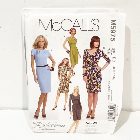 McCalls Lot of 4 Sizes 8-16 Stitching Sewing Patterns NEW‎ - Picture 4 of 5